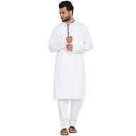 Designer kurta-Pyjama set- White Designer kurta-Pyjama set- White
